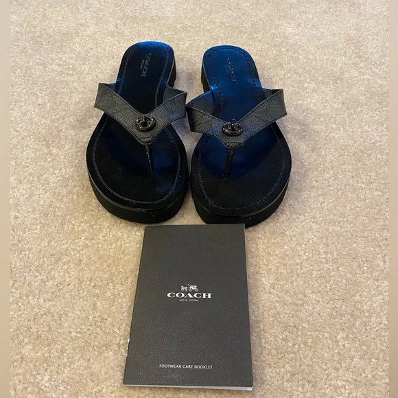 COPY - Coach Sandals (NWOT) Size 6B - Picture 1 of 5